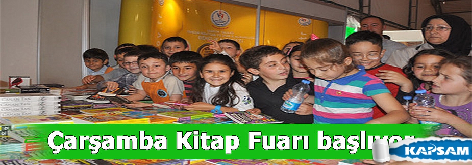 Çarşamba Kitap Fuarı başlıyor