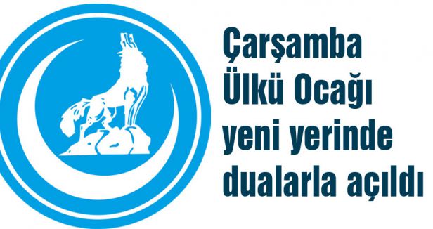 Çarşamba'da Ülkü Ocakları dualarla açıldı