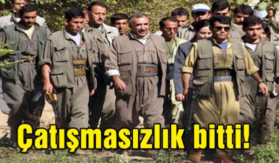Çatışmasızlık bitti!