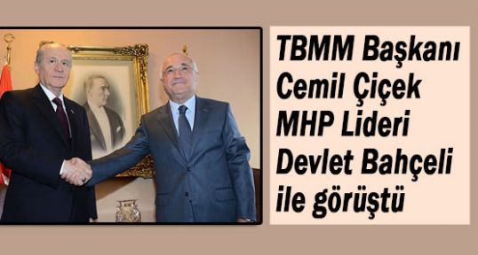 Cemil Çiçek Bahçeli'yi Ziyaret Etti