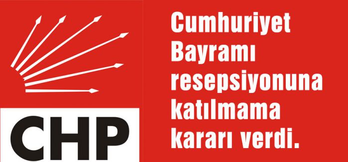 CHP'den 29 Ekim Kararı
