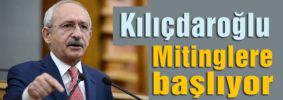 CHP'den İlk Miting Beylikdüzü'nde