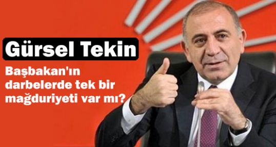 CHP'li Tekin'den Başbakan'a 'cevab