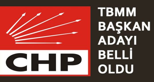 CHP'nin TBMM Başkan Adayı Belli Oldu
