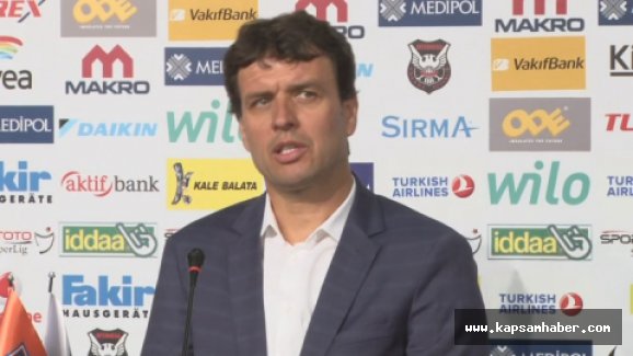 Cihat Arslan: Maçı kazanmayı hak etmedik