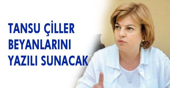 Çiller Duruşmaya Katılmıyor...