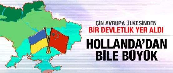 Çin Ukrayna'dan 3 Milyon Hektarlık Toprak Aldı...