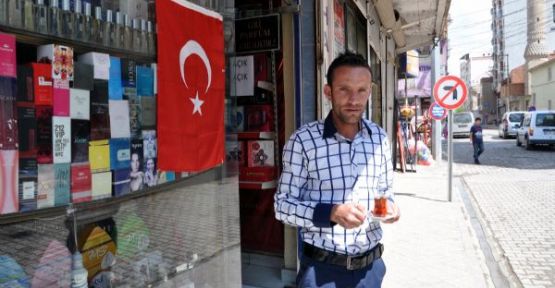 Cizre'de Türk Bayrağı Heycanı