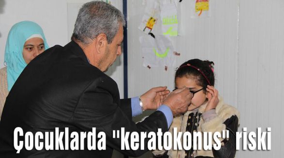 Çocuklarda ''keratokonus'' riski