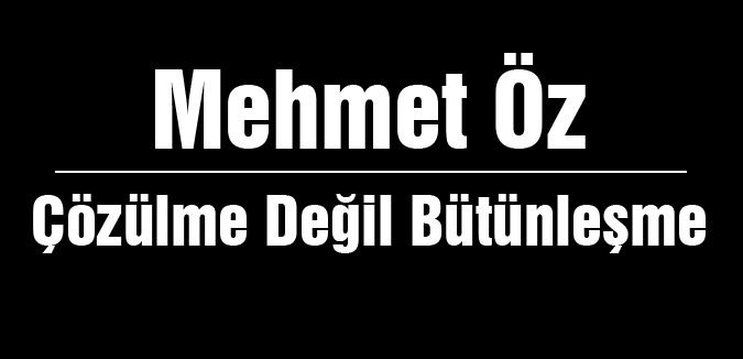 Çözülme Değil Bütünleşme