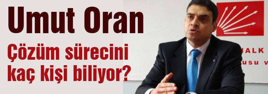 Çözüm sürecini kaç kişi biliyor?