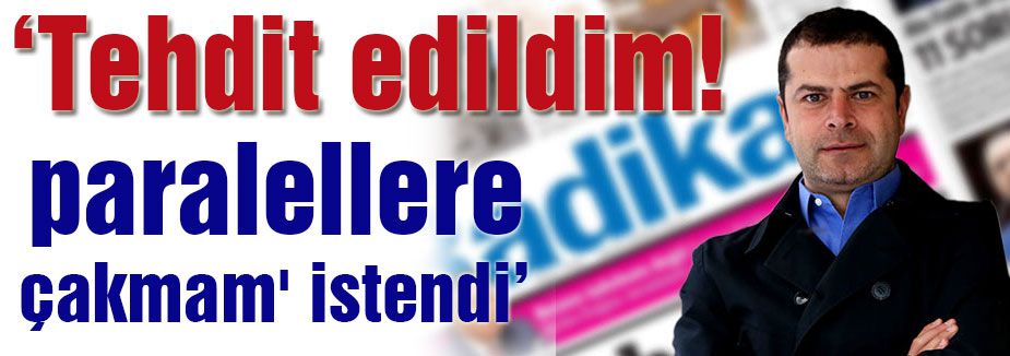 Cüneyt Özdemir: “Tehdit edildim!“