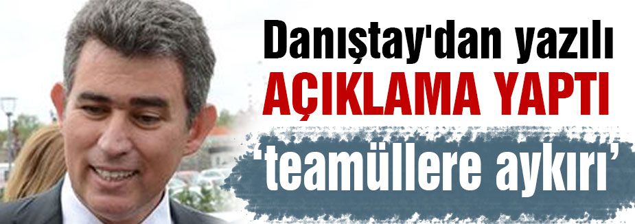 Danıştay'dan Feyzioğlu açıklaması