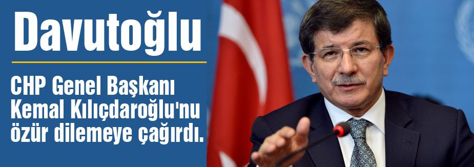 Davutoğlu: 'Beklesinler'