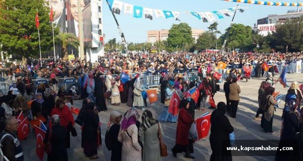 Davutoğlu, Samsun mitinginde konuştu