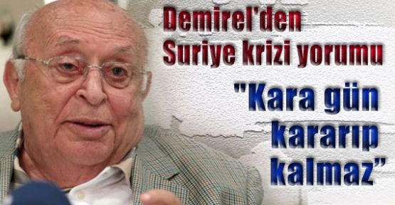 Demirel'den Suriye Surumu
