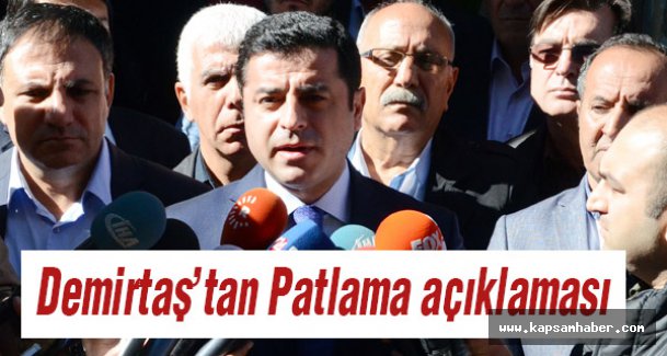 Demirtaş: Vahşice bir katliam!