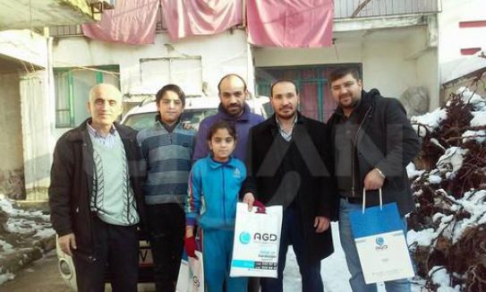 Denizli AGD’den Suriyelilere yardım