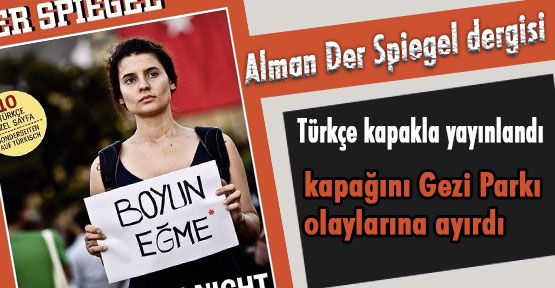 Der Spiegel'den Türkçe Boyun eğme Kapağı!