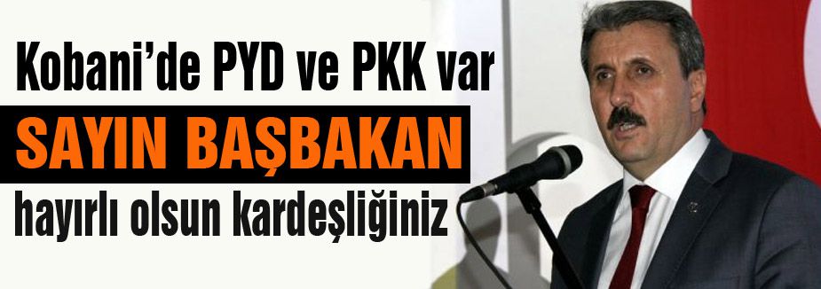 Destici: kardeşliğiniz hayırlı olsun
