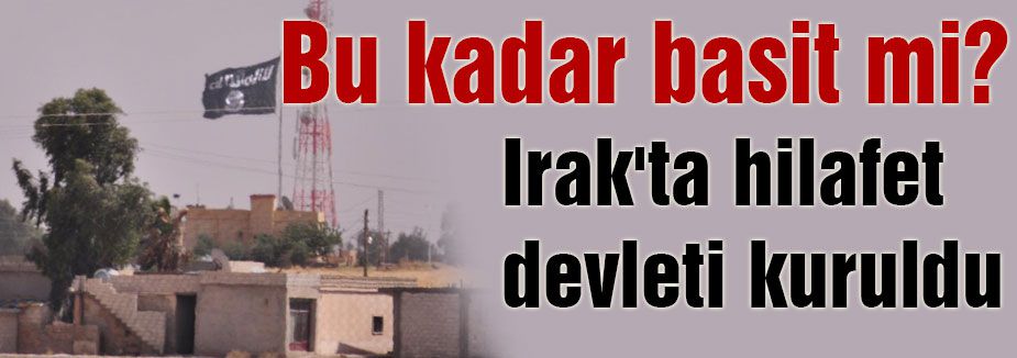 Devlet kurmak bu kadar basit mi?