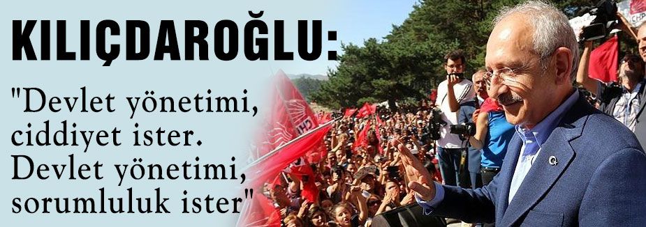 Devlet yönetimi, sorumluluk ister