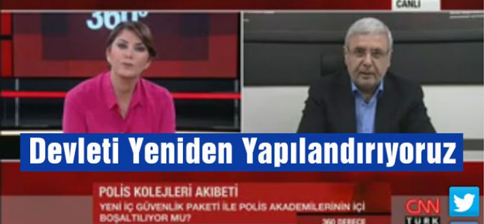 Devleti Yeniden Yapılandırıyoruz