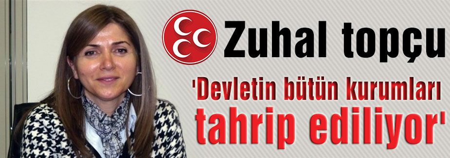 'Devletin bütün kurumları tahrip ediliyor'