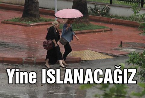 Dikkat! kuvvetli yağış geliyor...
