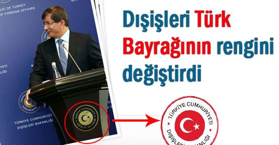 Dışişlerinde Türk Bayrağı Logosu Değişti
