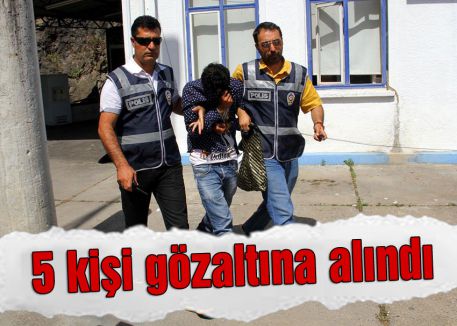 Diyarbakır'da 5 kişi gözaltına alındı