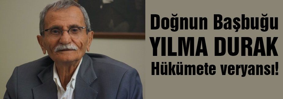 Doğunun Başbuğundan Ağır Eleştri
