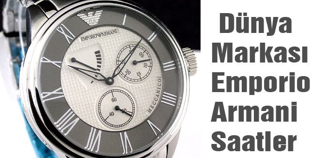 Dünya Markası Emporio Armani Saatler