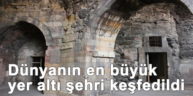 Dünyanın en büyük yer altı şehri keşfedildi