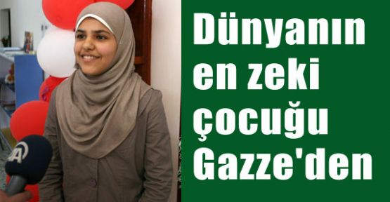 Dünyanın en zeki insanı Gazze'den