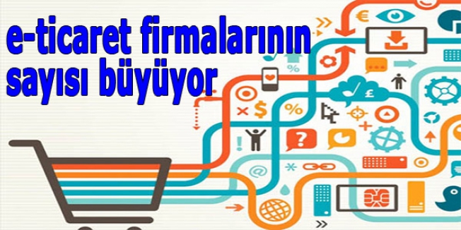 e-ticaret firmalarının sayısı büyüyor