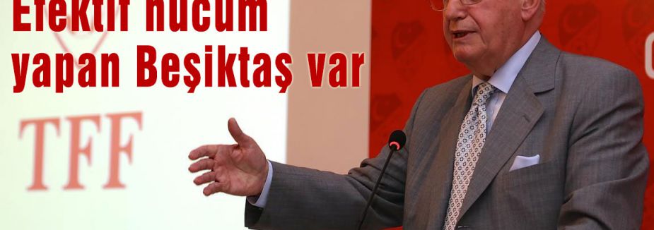 Efektif hücum yapan Beşiktaş var