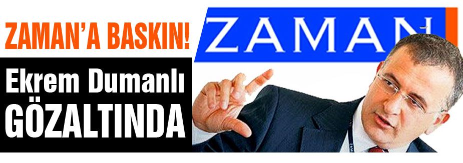 Ekrem Dumanlı gözaltında...