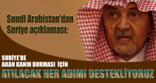 el-Faysal; Atılacak Her Adımı Destekliyoruz