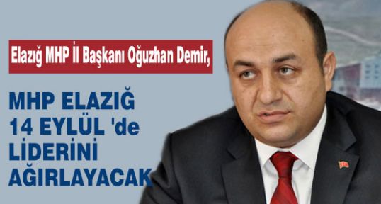 Elazığ'da MHP Mitinge hazırlanıyor