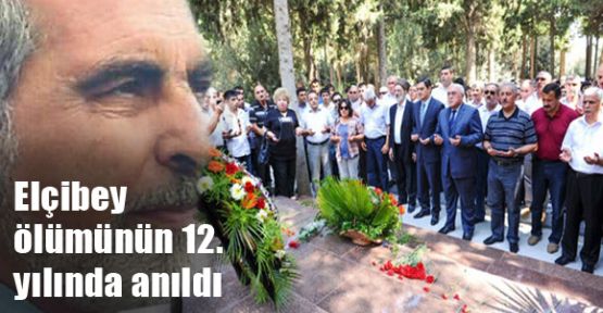 Elçibey ölümünün 12. yılında anıldı