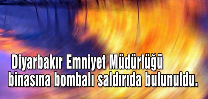 Emniyete Bombalı Saldırı!