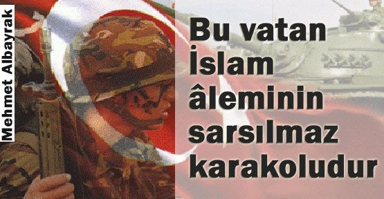 Enbiya yurdu bu toprak şüheda burcu bu yer
