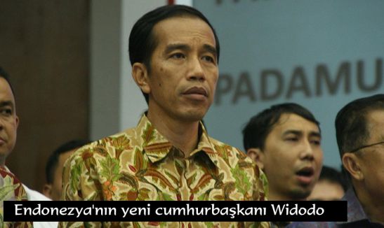 Endonezya'nın yeni cumhurbaşkanı Widodo