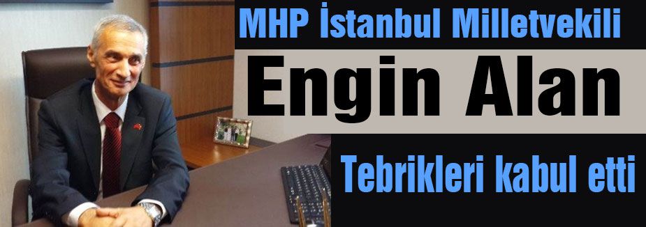 Engin Alan,Tebrikleri Kabul Etti