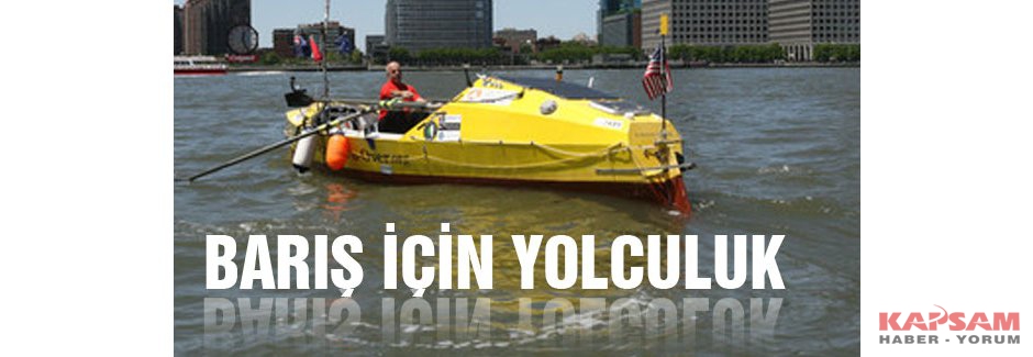 Erden Eruç'tan Barış için yolculuk
