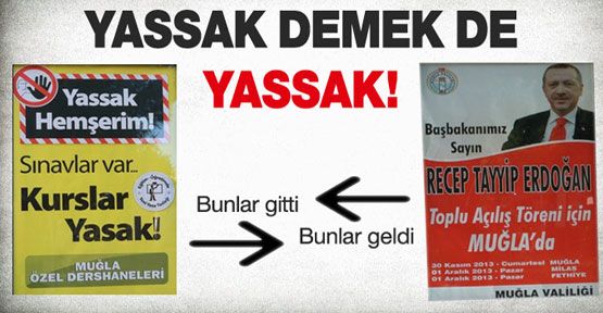 Erdoğan görmesin diye Vali ne yaptı?
