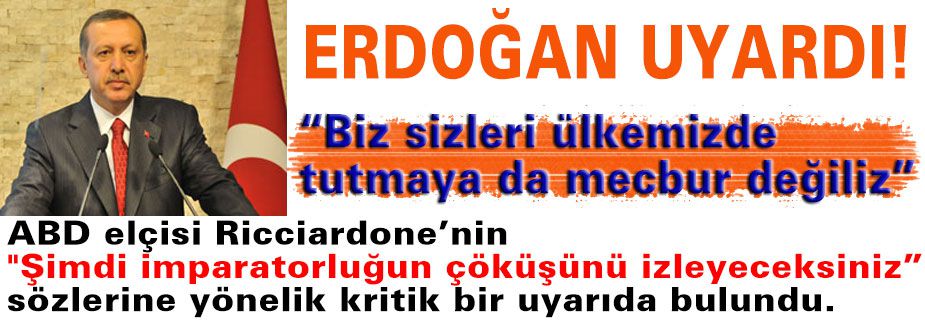 Erdoğan Samsun'da Uyardı!