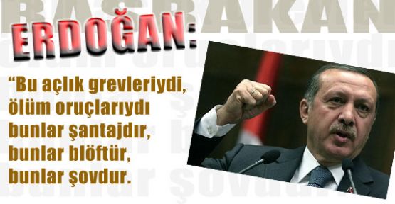 Erdoğan:'Bunlar Şovdur'