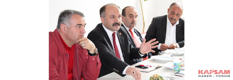 Erhan Usta; Ladik’te Muhtarlar ile Kahvaltıda Buluştu